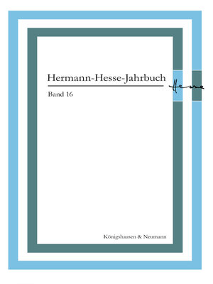 cover image of Hermann-Hesse-Jahrbuch, Band 16